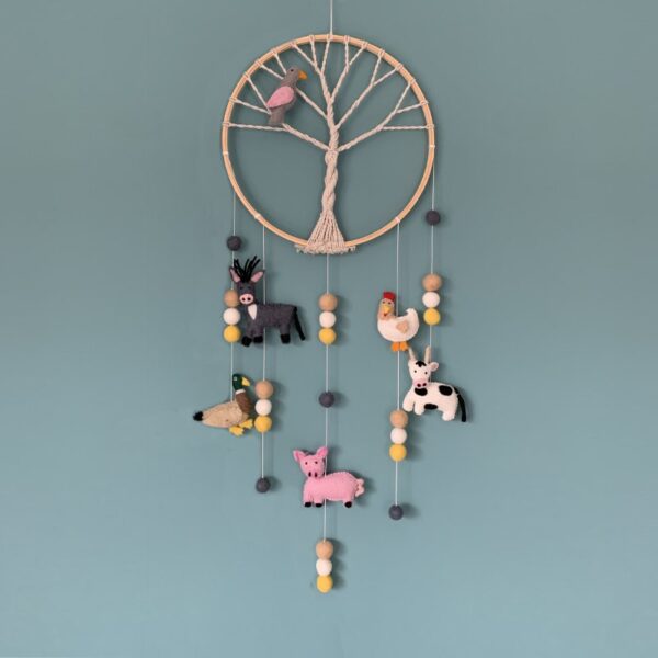 Beyoona - Dreamcatcher - Boerderij - Vilt - Fairmade - Afbeelding 2