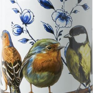 Cilinder vaas Bosvogels