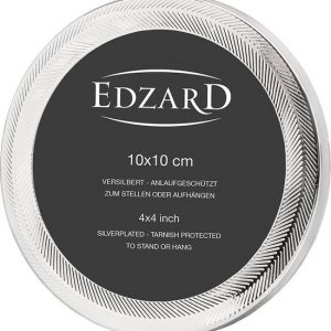 Edzard Pepe - Fotolijst - Zilver - Rond - 10 x 10