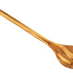 Olivenholz erleben pollepel rond (30 cm) van olijfhout