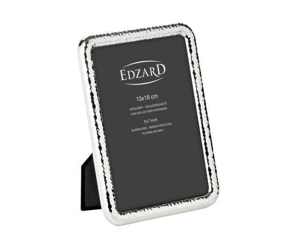Edzard Amalfi - Fotolijst - Verzilverd - Gehamerd - 13 x 18 cm