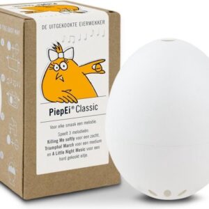 Brainstream Piepei - Kookwekker - Classic - Wit