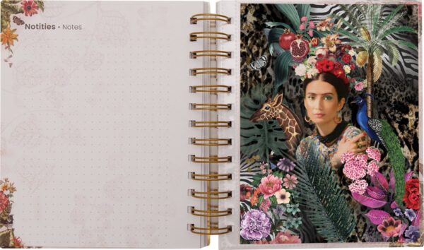 Melli Mello Head full of flowers DIY agenda 2024 - planner - bullet journal - 15 mnd - Afbeelding 2