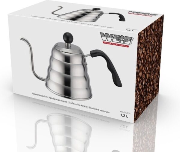 Pour Over Waterketel, 1.2 liter - Weis - Afbeelding 2