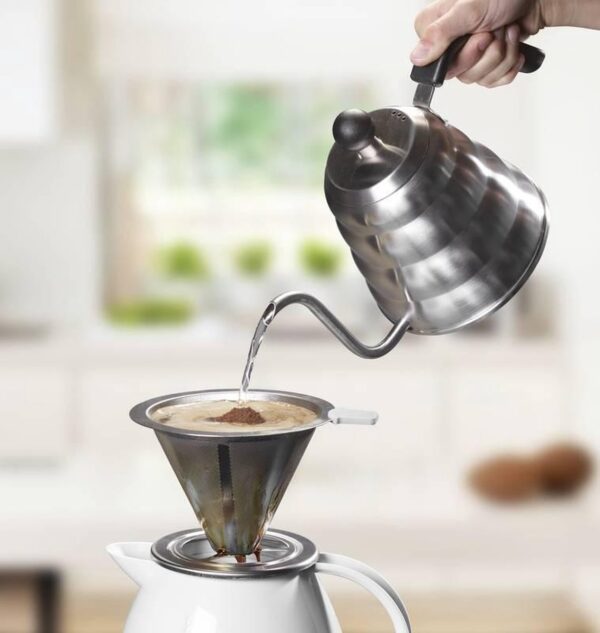 Pour Over Waterketel, 1.2 liter - Weis - Afbeelding 3