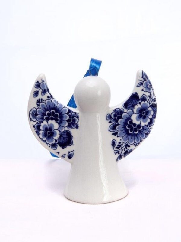 Delfts blauwe kerst engel | Heinen Delfts Blauw  | Kerstdecoratie | Souvenir