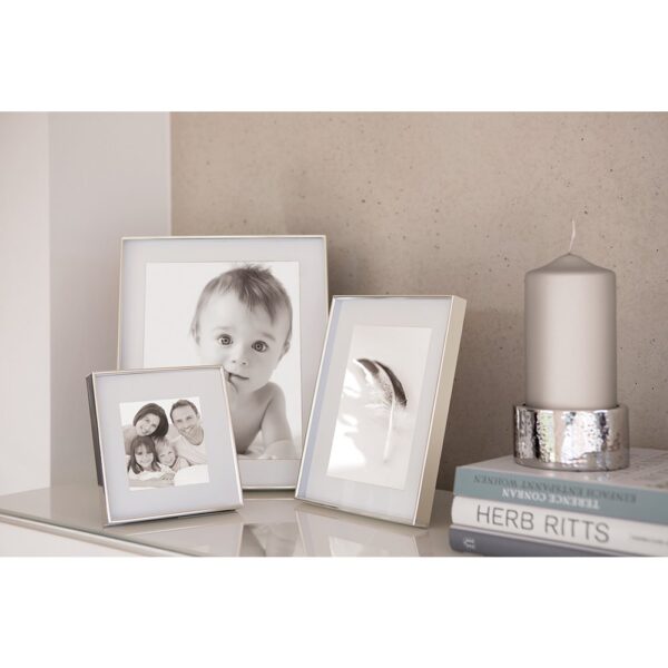 Fink Kim - Fotolijst - Verzilverd - Passe-partout - 10 x 15 - Afbeelding 3