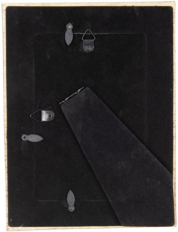 Clayre & Eef Fotolijst 10x15 cm Goudkleurig Kunststof Glas - Afbeelding 2