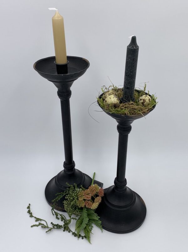Clayre & Eef Opbergdoos Set van 3 Ø 25x17 / Ø 23x16 / Ø 21x14 cm Goudkleurig Zwart Karton Rond - Afbeelding 5