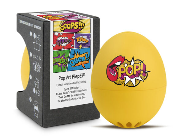 Brainstream PiepEi - Pop Art - Geel