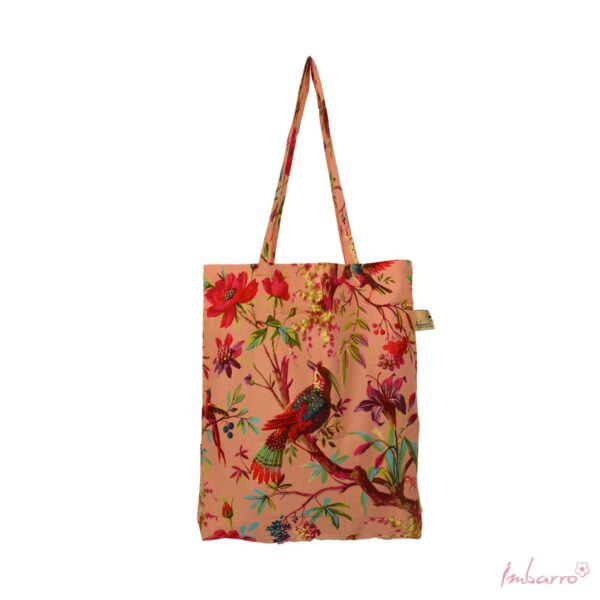 Imbarro Easybag - Shopper - Tas - Vouwtasje - Katoen - Paradise - Pink