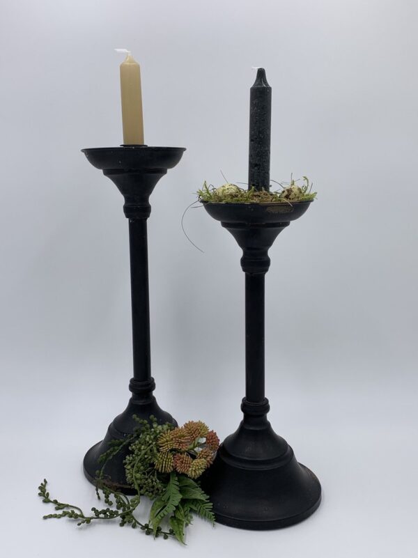 Clayre & Eef Opbergdoos Set van 3 Ø 25x17 / Ø 23x16 / Ø 21x14 cm Goudkleurig Zwart Karton Rond - Afbeelding 3