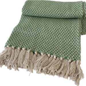 Take A Plaid - Groen - 125x150 cm - Eco katoen