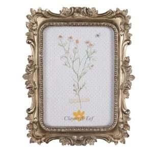 Clayre & Eef Fotolijst 10x15 cm Goudkleurig