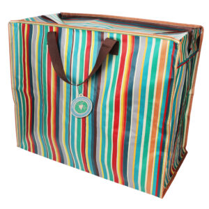 Rex London Retro 70s Stripe - XXL tas / Jumbo Shopper