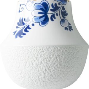 Wandbloempot Blauw Bloesem - Porselein