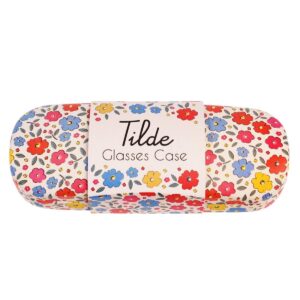 Rex London - Kinderbrillendoosje met schoonmaakdoekje 'Bloemen Tilde'