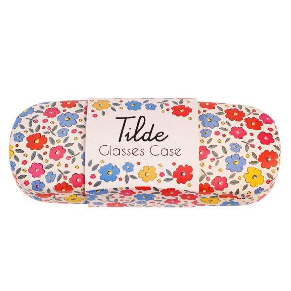 Rex London - Kinderbrillendoosje met schoonmaakdoekje 'Bloemen Tilde'