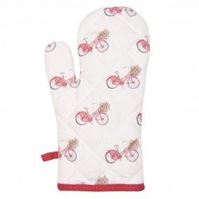 ovenwant-18x30-cm-rood-wit-katoen-fiets-ovenhandschoen