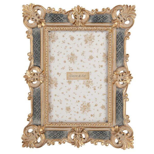 Clayre & Eef Fotolijst 10x15 cm Goudkleurig