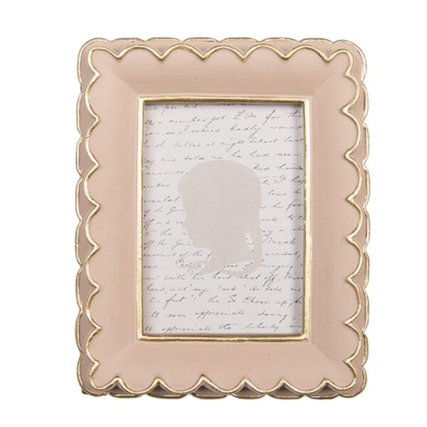 Clayre & Eef Fotolijst 6x9 cm Roze