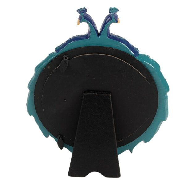 Clayre & Eef Fotolijst Ø 13 cm Blauw