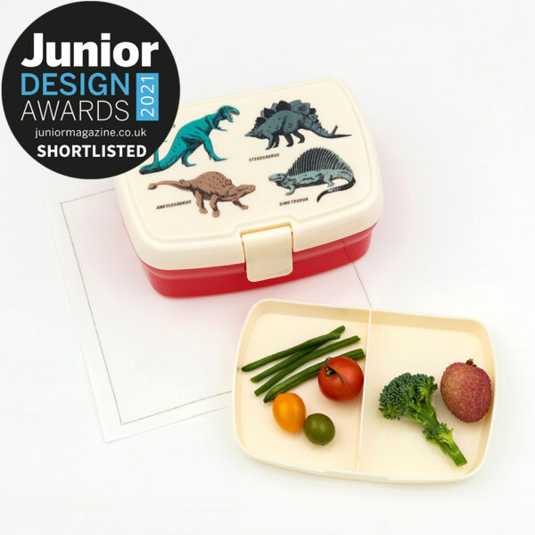 Lunchbox met tray -dino - prehistoric land - Rex London