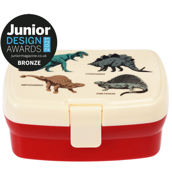 Lunchbox met tray -dino - prehistoric land - Rex London