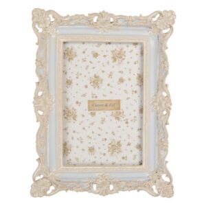 Clayre & Eef Fotolijst 10x15 cm Blauw