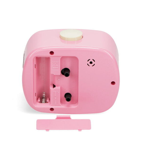 Rex London - Retro wekker 'Classic' - Roze - Afbeelding 4