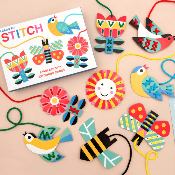 Rex London Borduurset activity cards Borduurset - Afbeelding 3