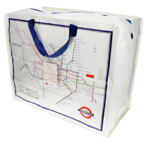 Jumbo storage bag - TfL Heritage Tube Map