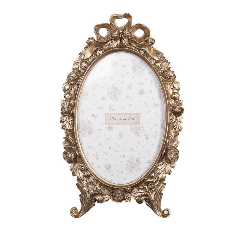 Clayre & Eef Fotolijst 10x15 cm Goudkleurig