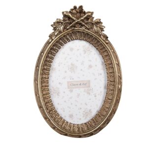 Clayre & Eef Fotolijst 10x15 cm Goudkleurig