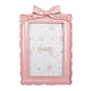 Clayre & Eef Fotolijst 10x15 cm Roze