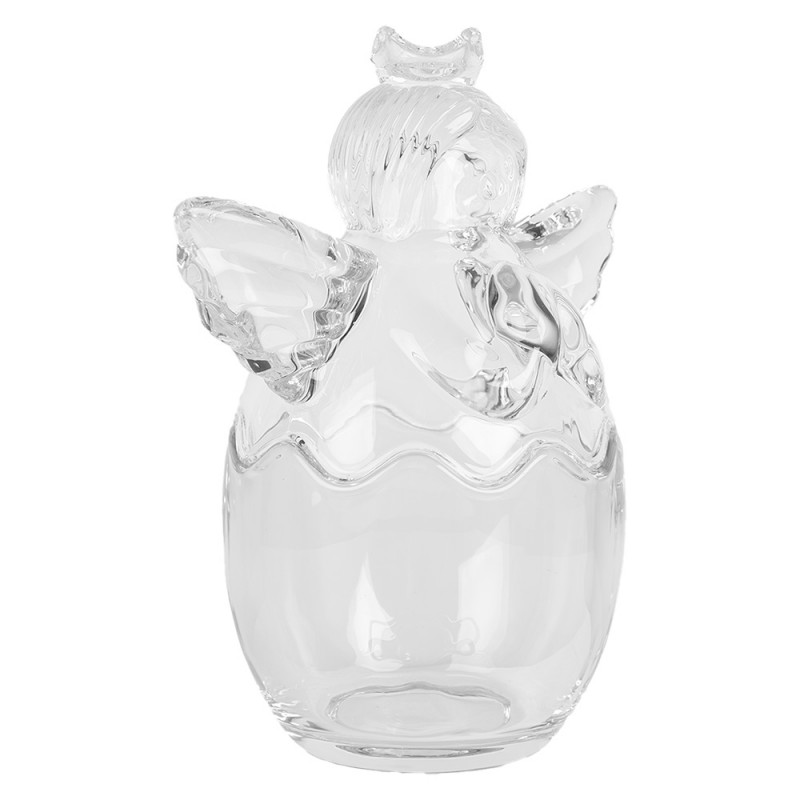 Clayre & Eef Voorraadpot Deksel 300 ml Transparant Glas - Afbeelding 6