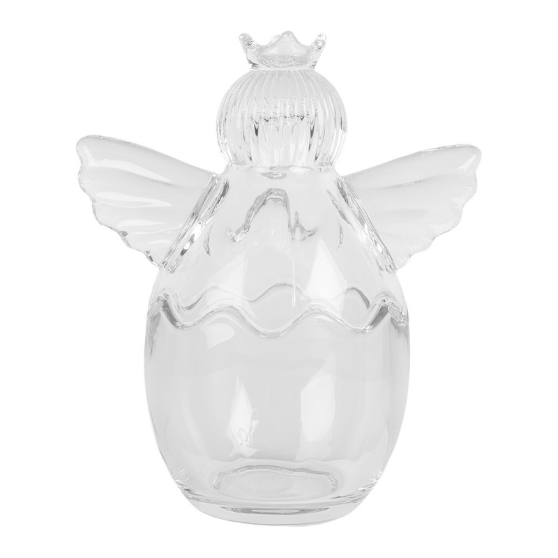 Clayre & Eef Voorraadpot Deksel 300 ml Transparant Glas - Afbeelding 5