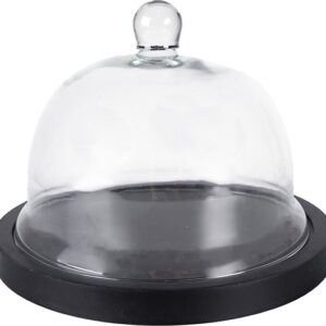 Clayre & Eef Stolp Ø 23x17 cm Zwart Hout