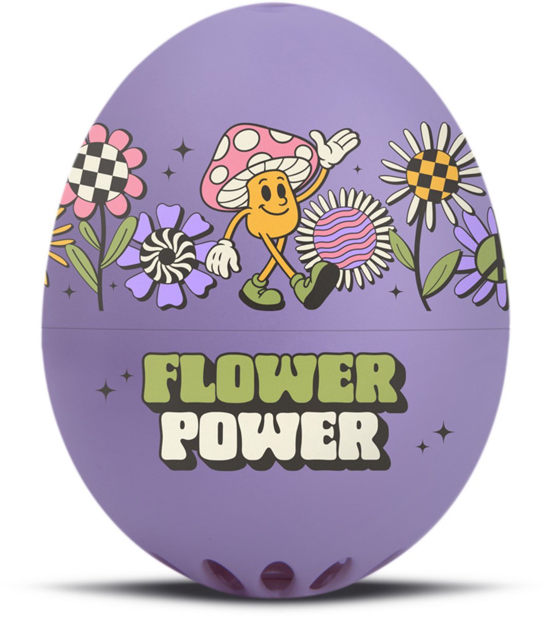 Brainstream PiepEi - Eierwekker - Flower Power - Afbeelding 2