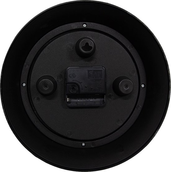 Clayre & Eef Wandklok Ø 23x5 cm Bruin Beige London - Afbeelding 3