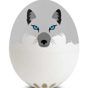 Brainstream Piep ei eierwekker Call of the wild-Wolf